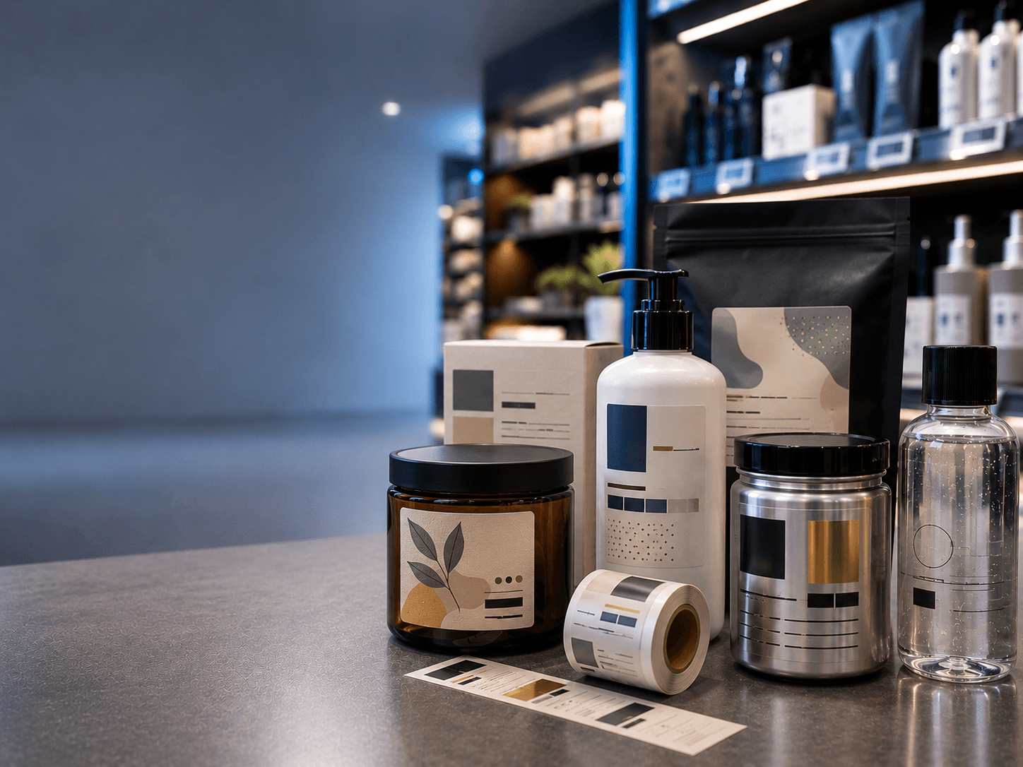 Operação de varejo com identificação de produtos no ponto de venda