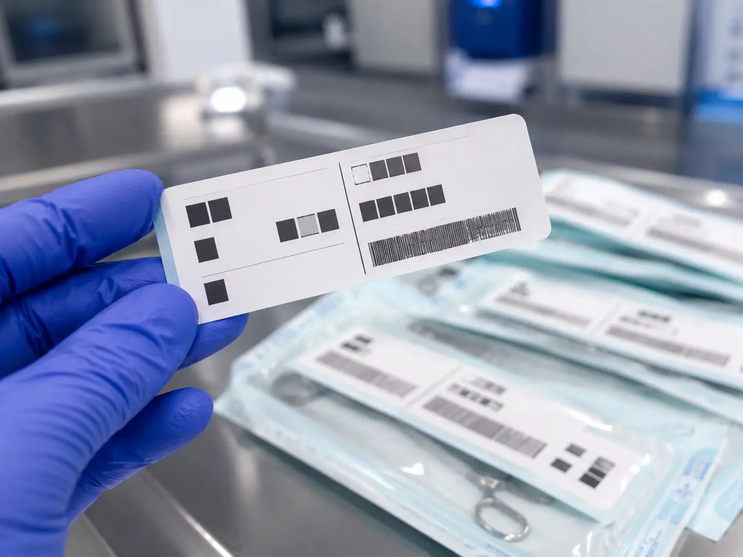 Etiqueta para autoclave