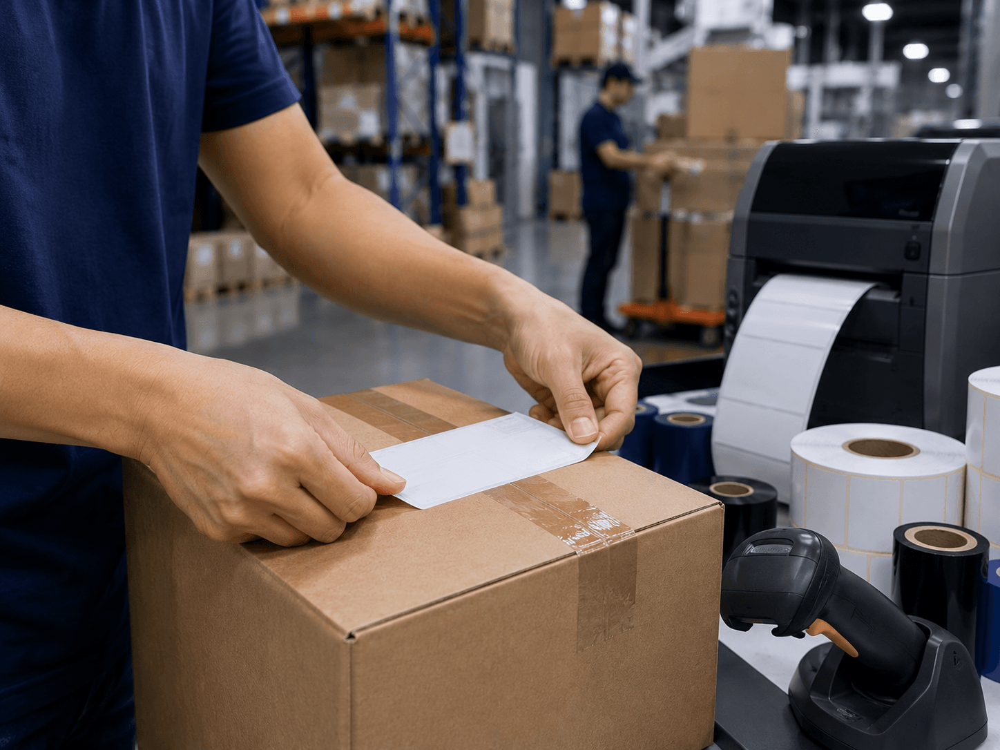 Etiquetagem para rastreabilidade em operaÃ§Ã£o logÃ­stica