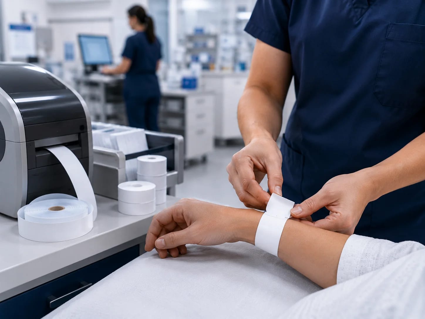 PULSEIRAS E ETIQUETAS PARA CLÍNICAS, HOSPITAIS E LABORATÓRIOS.