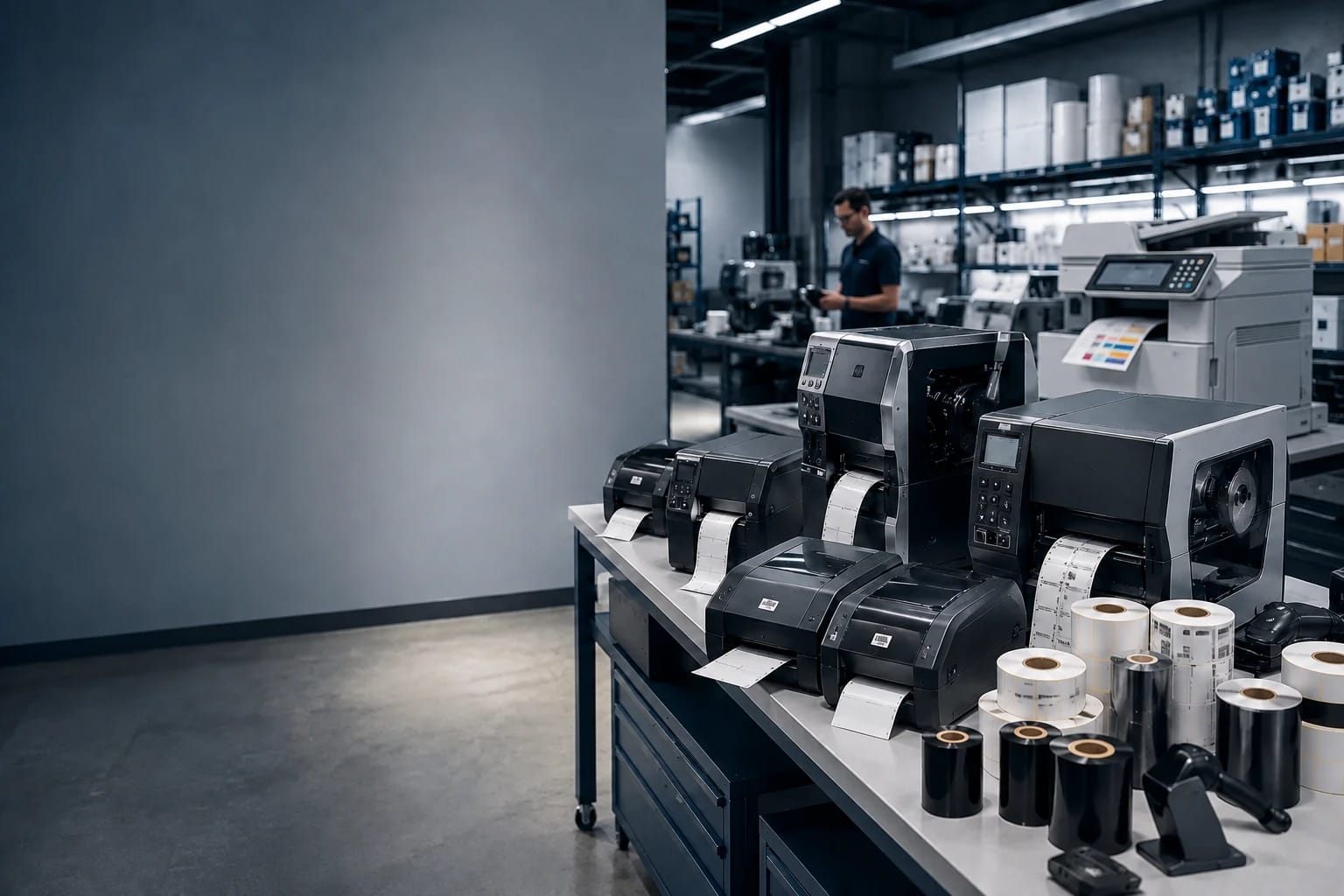 Equipamentos, multifuncionais e soluções de impressão para diferentes modelos de fornecimento