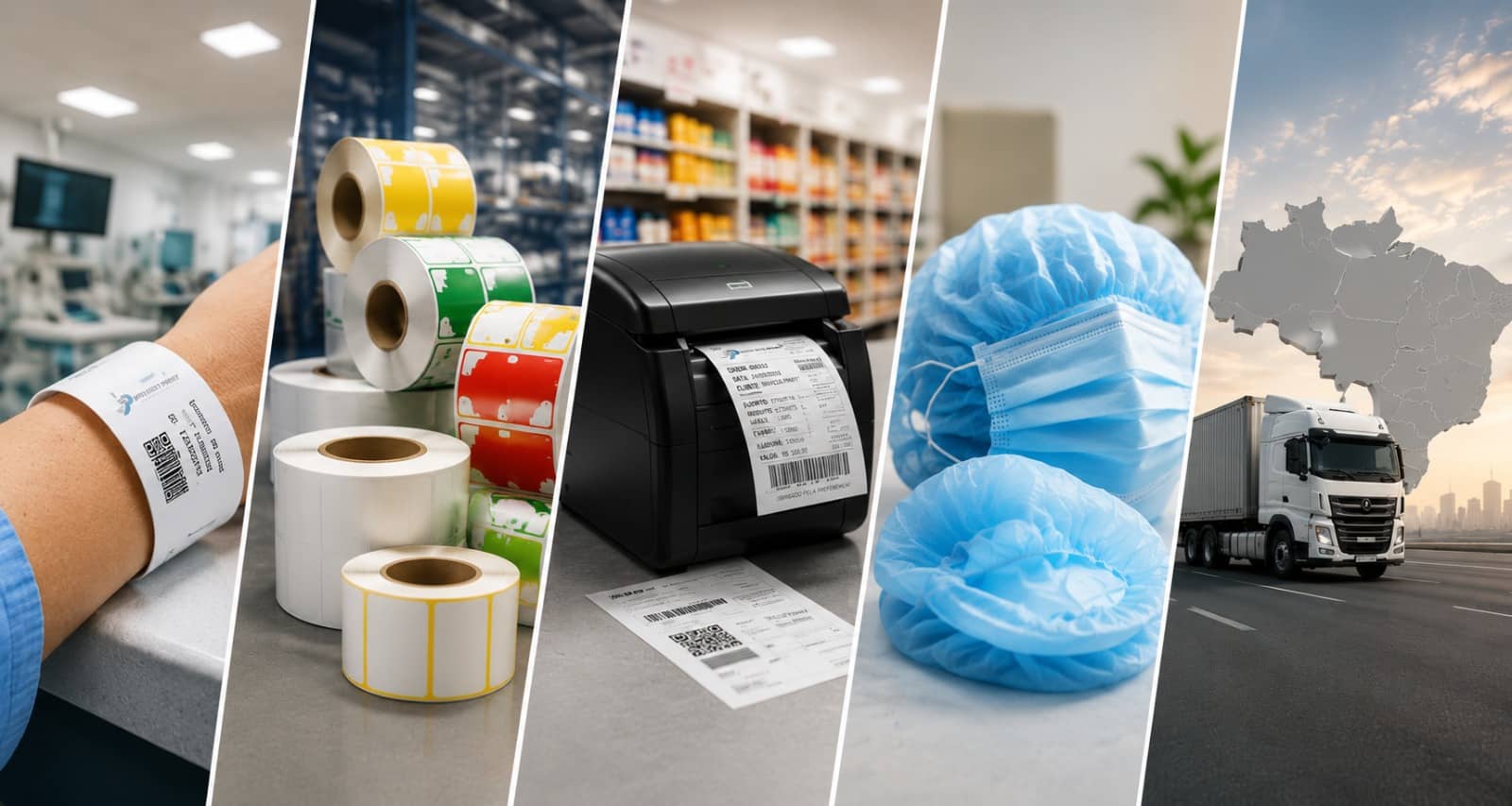 Soluções Invicta Print em rótulos, etiquetas e linha hospitalar
